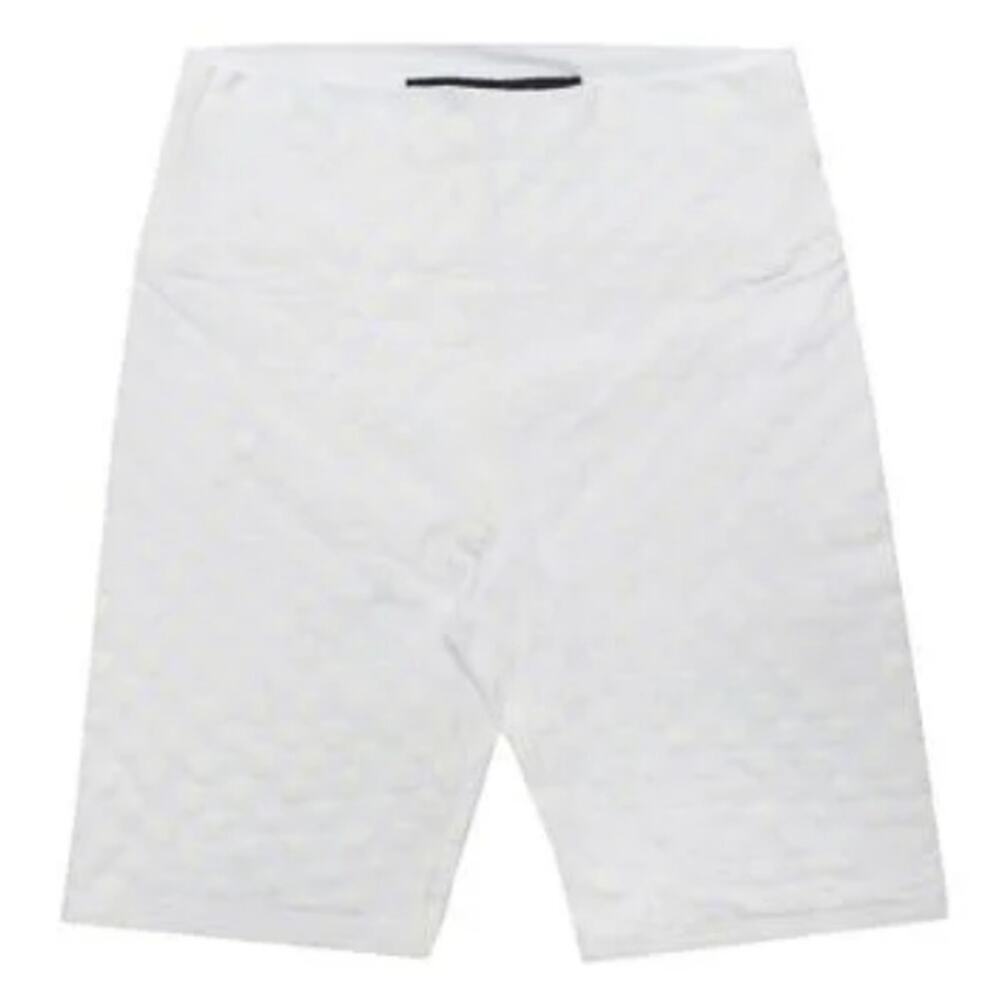 LA DETRESSE White Widow activewear athletic athleisure bike shorts Sz XS NEW